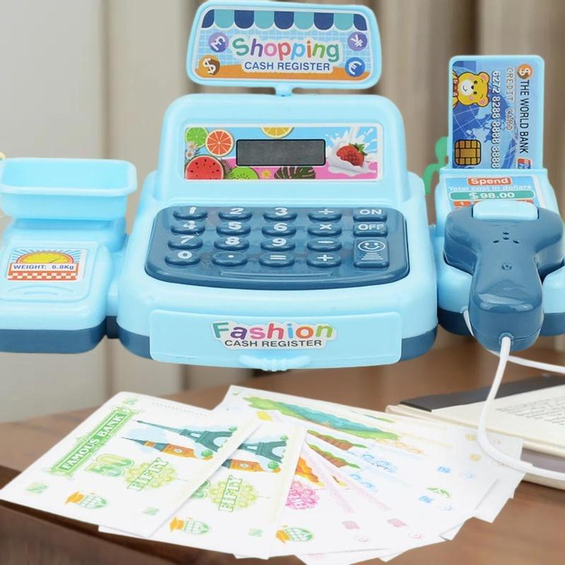 Toy Cash Register - 1 ensemble de jeu électronique de