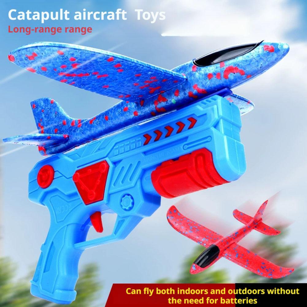 Avion en mousse lumineux, lanc - Catapult Launcher Toy avis et prix