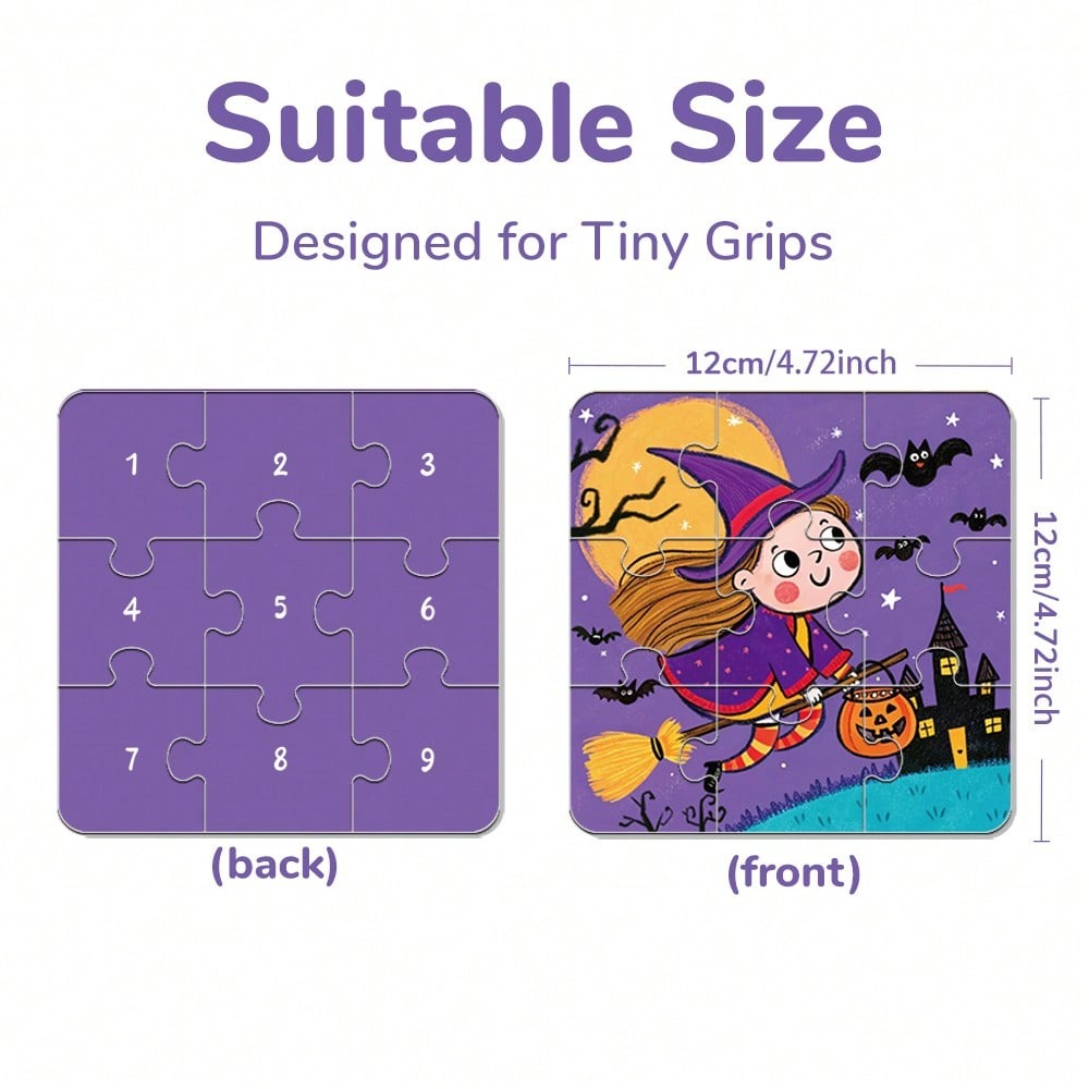 Puzzles d’Halloween 4 en 1 pou - Kids Toys Xmas avis et prix